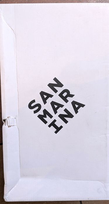 San Marina złote skórzane baleriny rozm. 36