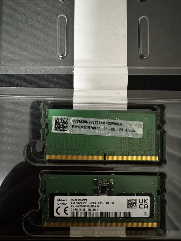 Оперативна памʼять DDR SODIUM 5600 16gb