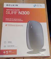 Router Belkin SURF N300 Wi-Fi  - Equipamento novo