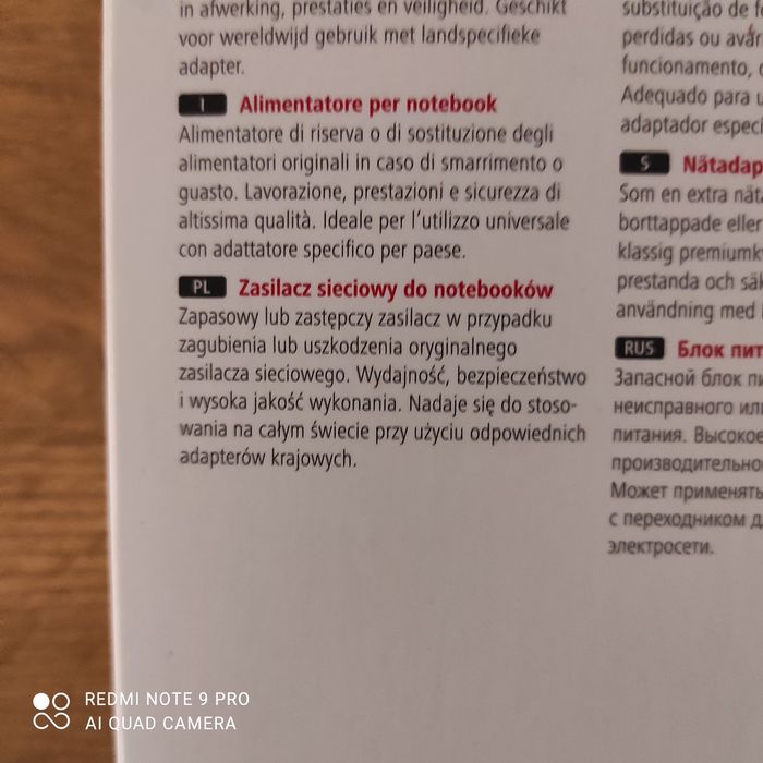 Hama Uniwersalny zasilacz do laptopa z wymiennymi adapterami (8)
