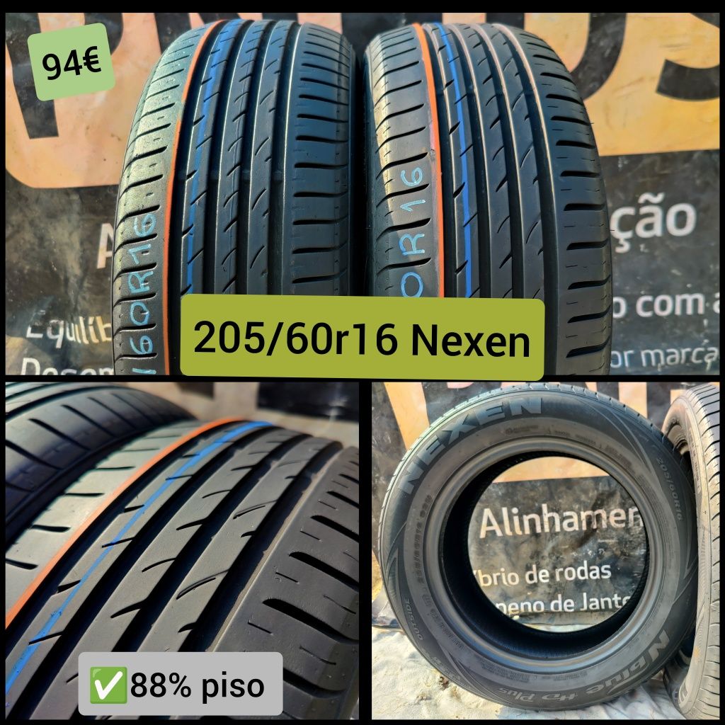 Pneus ocasião 205/60r16