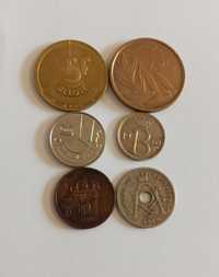 Zestaw monet Belgia Austria Holandia