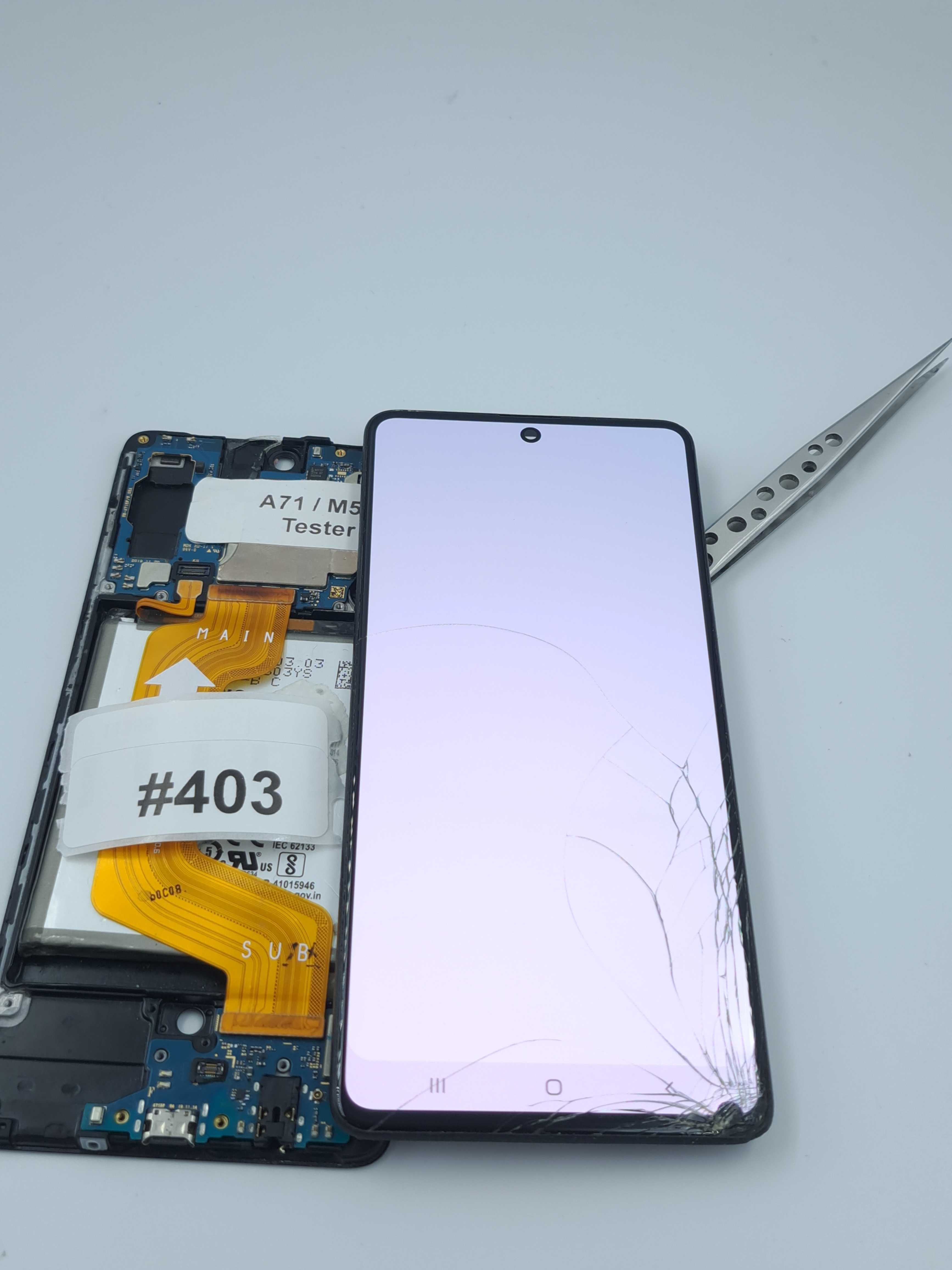 Oryginalny Wyświetlacz Samsung Galaxy M51 M515 demontaż #403