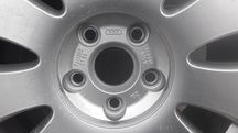 felga aluminiowa alus 16 cali oryginał audi zapas 5x112