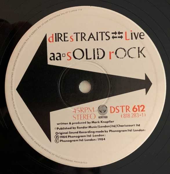 Dire Straits – Love Over Gold / Solid Rock (Live) 12" (płyta winylowa)