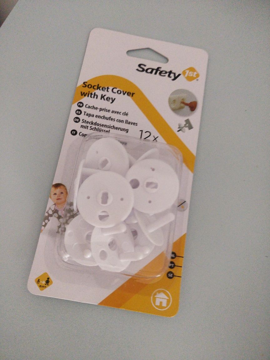 Protetores de tomadas Safety1st novos | pack 12