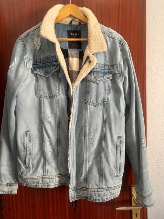 Casaco de ganga de homem