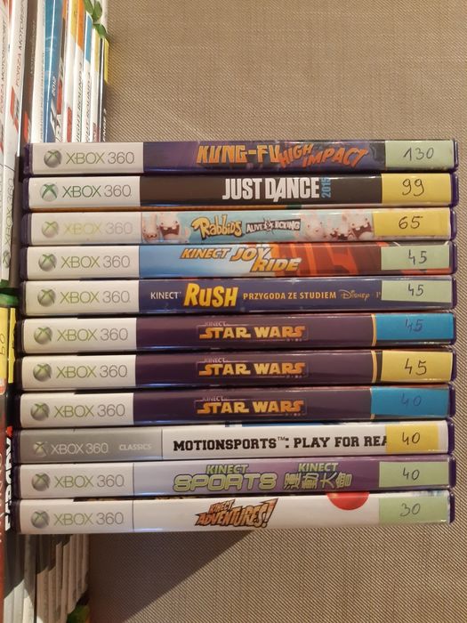 Gry xbox 360 minecraft fifa forza horizon lego kinect