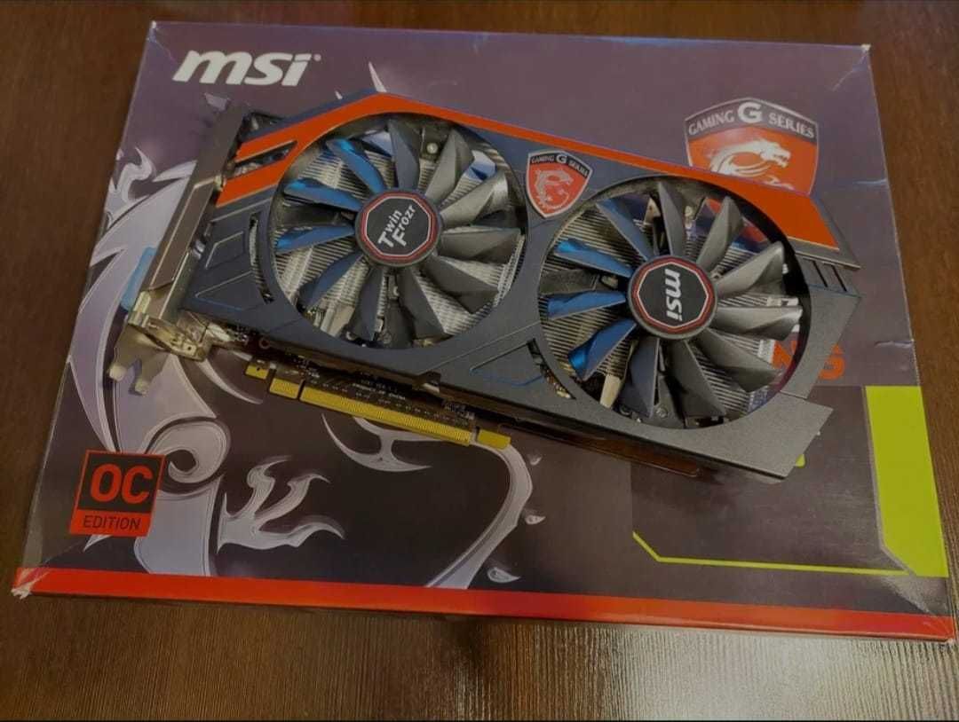 MSI GeForce GTX 660 2Gb 192bit Gaming OC