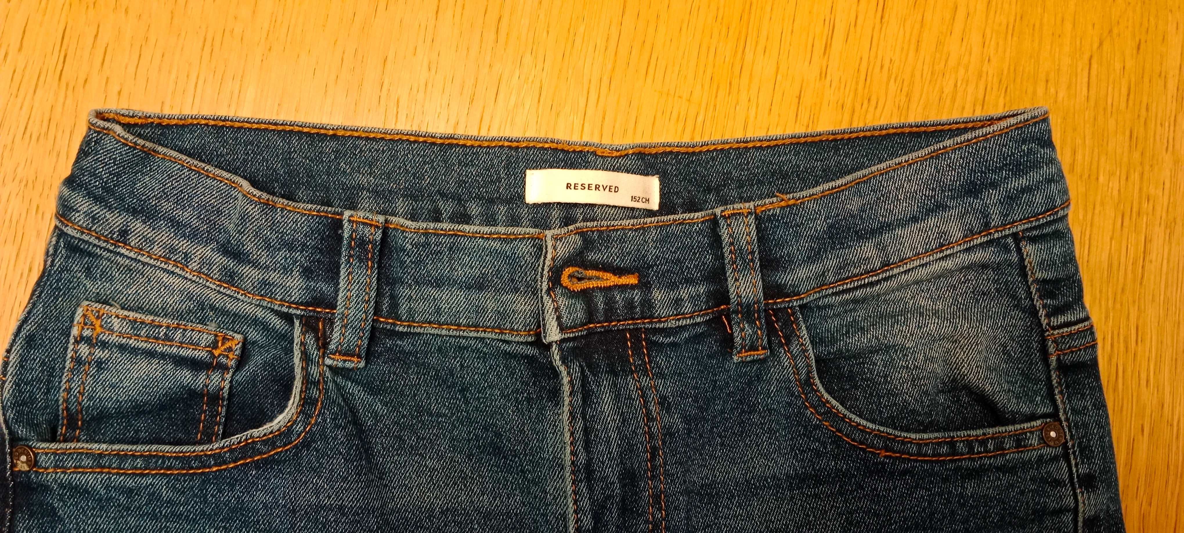 Spodnie jeansowe Reserved 152
