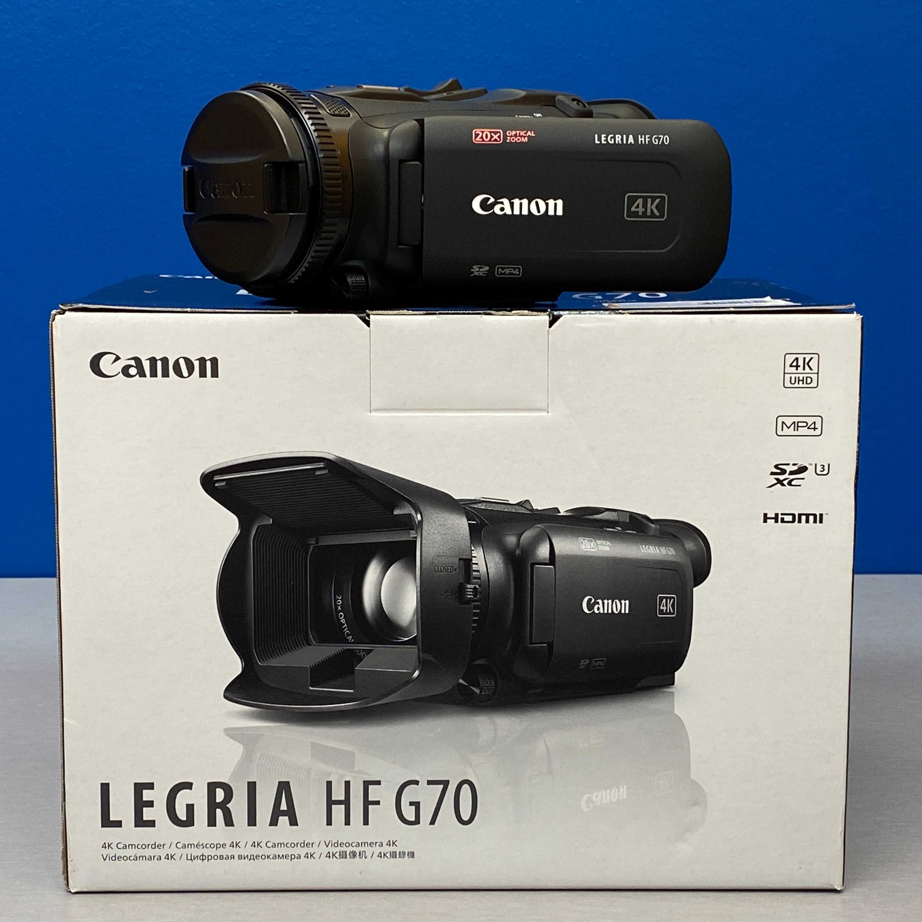 Canon Legria HF G70 (NOVA - 3 ANOS DE GARANTIA)