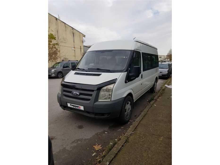 Ford Transit 2006-2014 Дефлектор капота (мухобойка) EuroCap