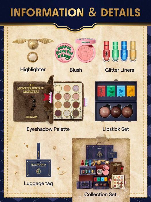 Harry Potter™ X SHEGLAM Full Collection