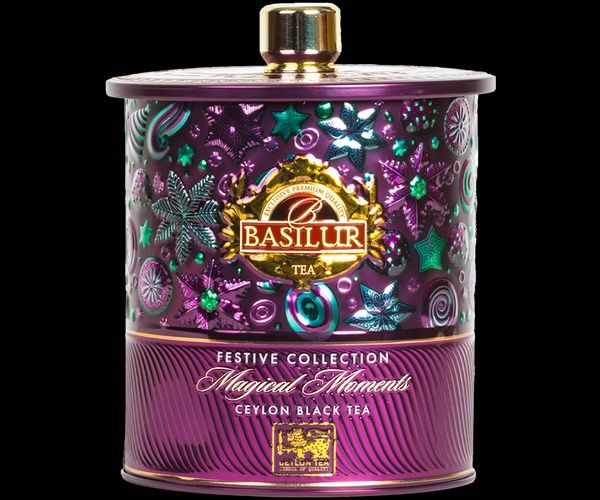 Herbata czarna Basilur w ozdobnej puszce