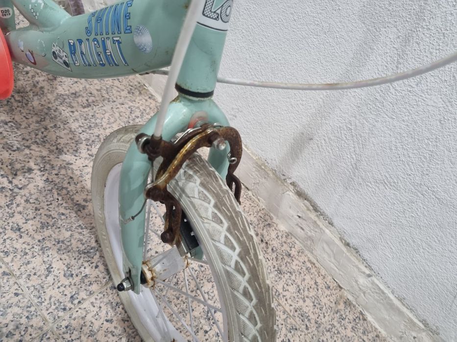 Bicicleta para Criança com Rodinhas para Aprender Andar