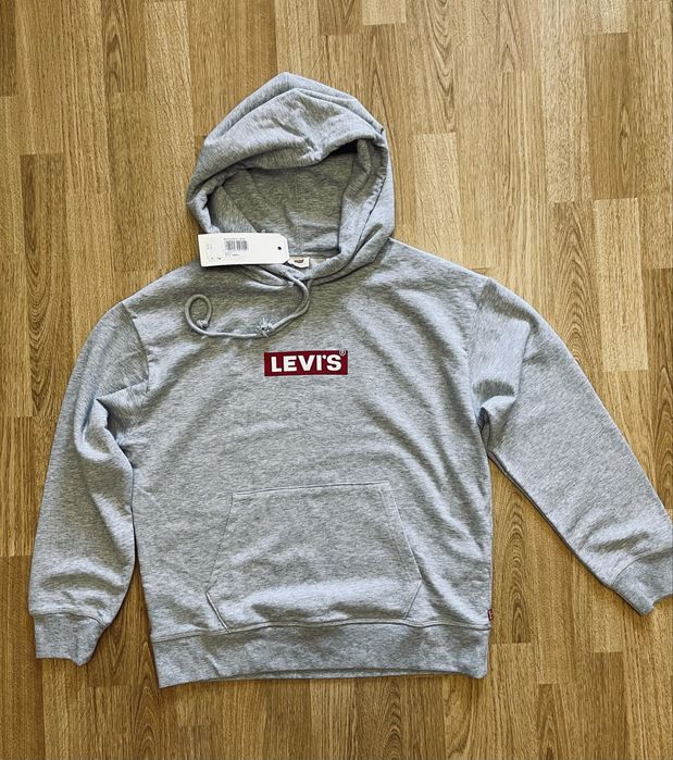 Levis женская кофта с капюшоном толстовка