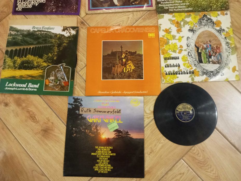zestaw Muzyka Ludowa Niemiecka Czeska Polska Orkiestry Walce winyl