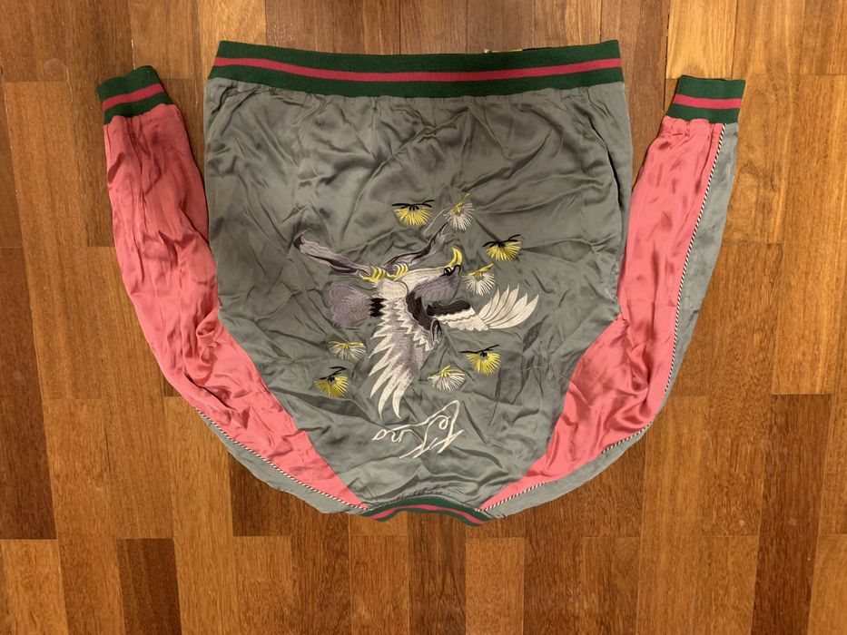 Kurtka/ bluza dwustronna Rozmiar M Diesel z wyszywanymi motywami ptaki