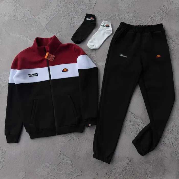 Спортивный костюм мужской ellesse весна осень олимпийка штаны елис