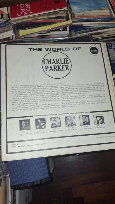 Charlie Parker the world of Lp jazz