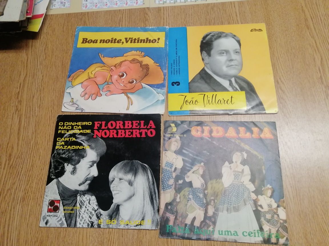 Discos vinil Eps singles Teatro Cinema televisão