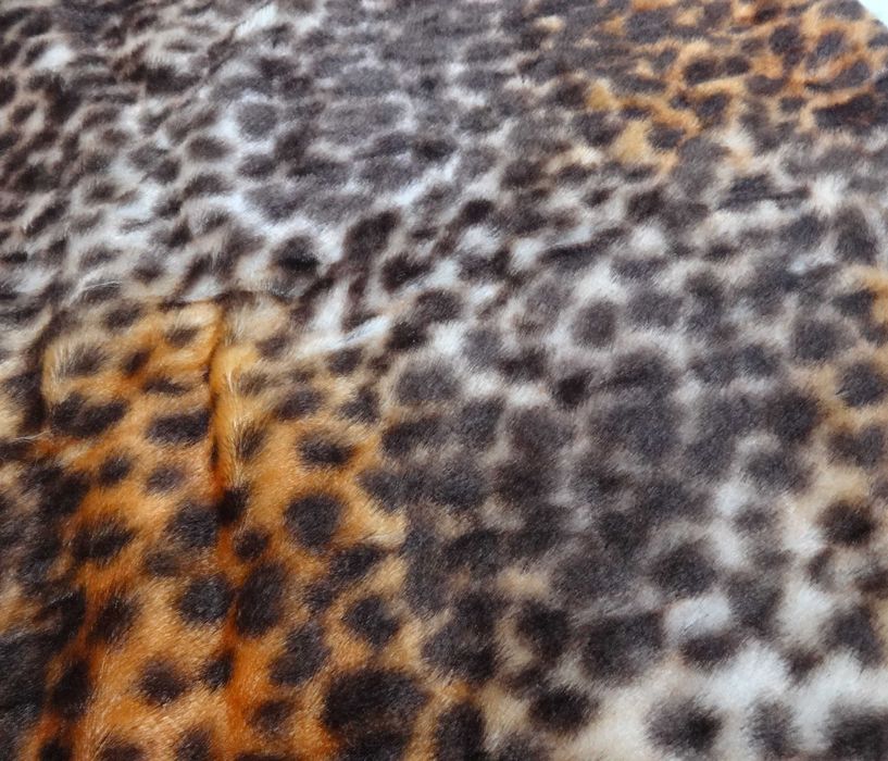 Cobertor / Manta com estampa de leopardo