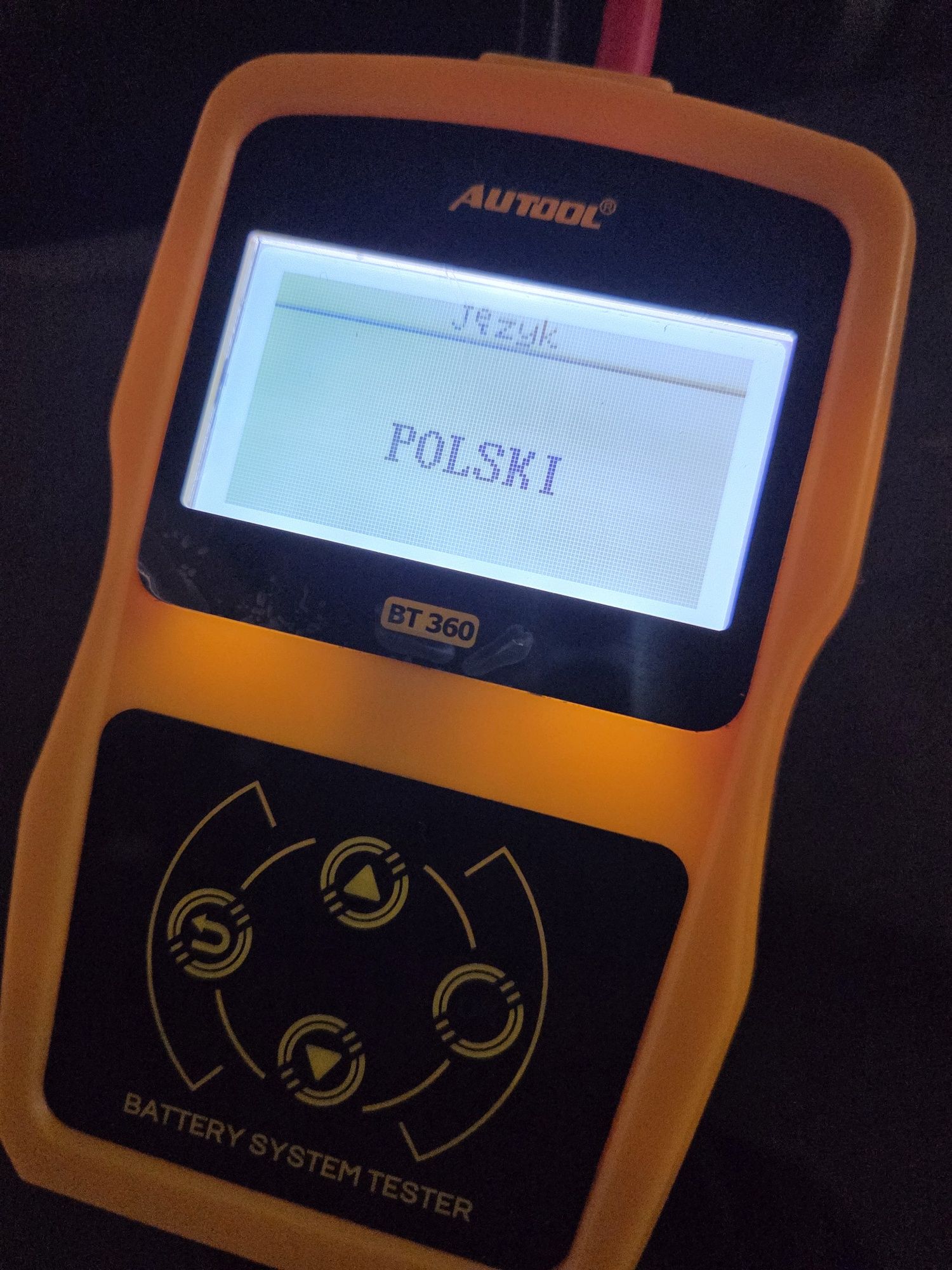 Autool BT360 tester akumulatorów Polski język