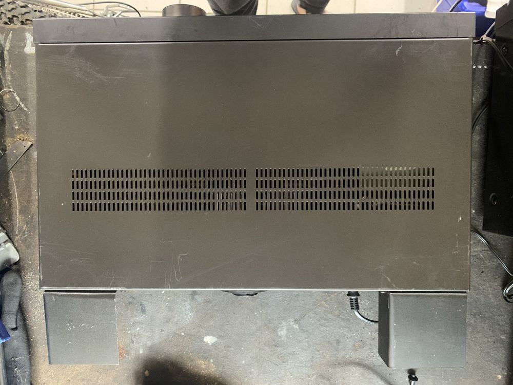 Wieża Technics, 6 elementów, gramofon, syntezator, wzmacniacz, radio