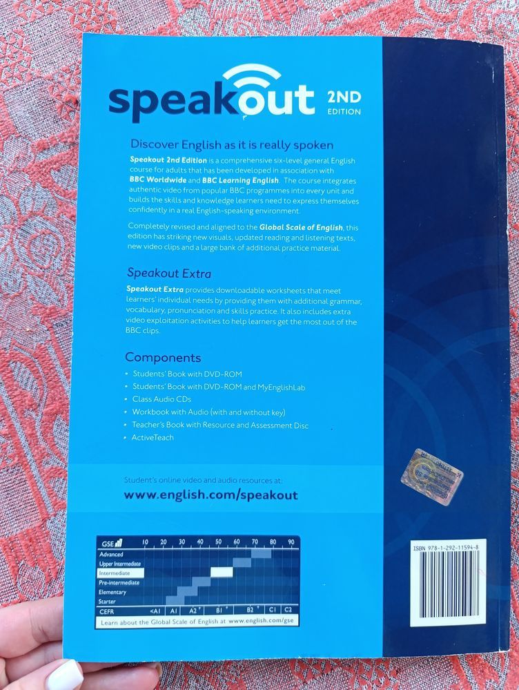 Робочий зошит до курсу Speakout Intermediate 2nd edition