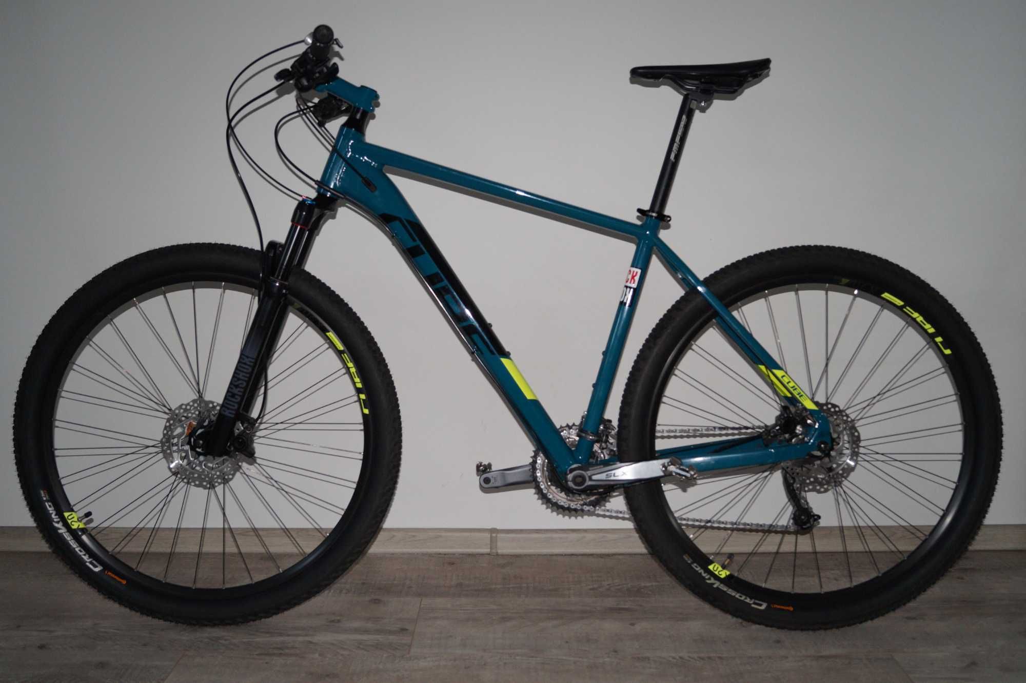 Rower MTB XC Cube AIM Pro 29 Fizik Spd Slx Magura Judy gold rock shox