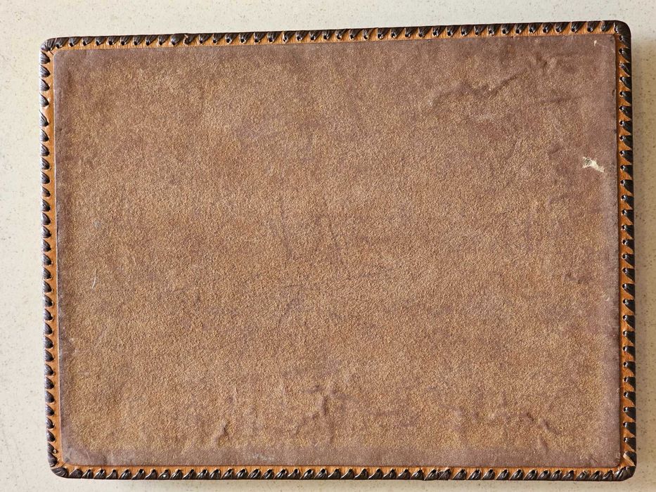 Pasta em Couro gravado, Universidade de Coimbra