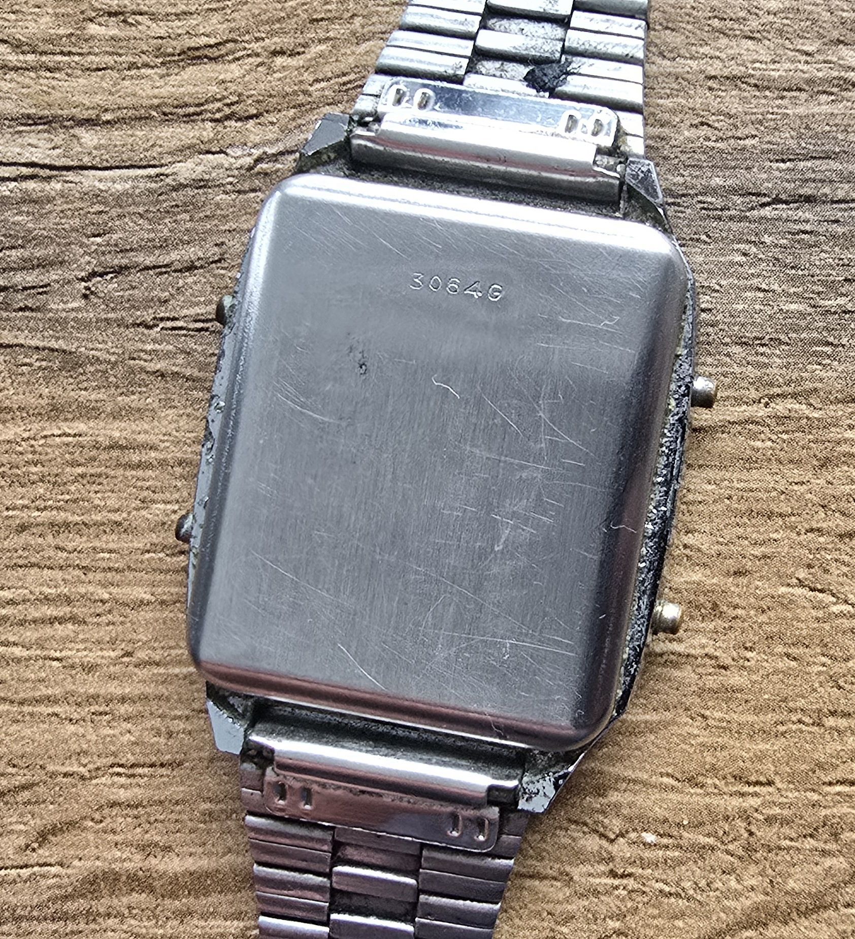 Zegarek Canex alarm chrono timer vintage LCD