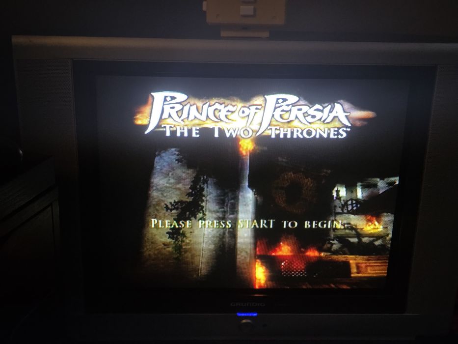Prince of Persia, The Two Thrones - Xbox - Caixa Francês,  Jogo Inglês