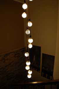 Світильник на 12 ламп, висота 0,5-2,5 метри
