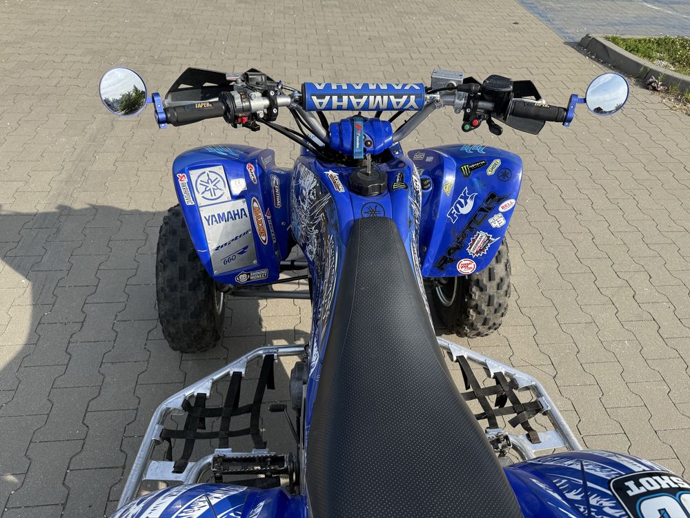 Quad yamaha rapror 660 homologacja stan idealny