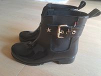 kalosze damskie czarne, Tommy Hilfiger, rozm. 36