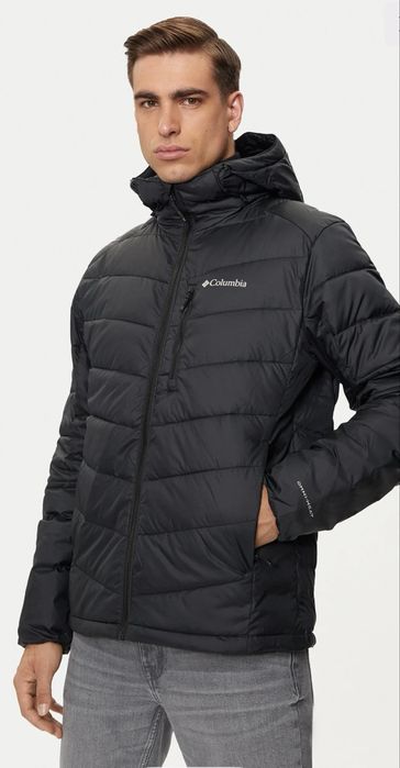 Зимова чоловіча куртка COLUMBIA Labyrinth Loop Hooded Jacket чорна