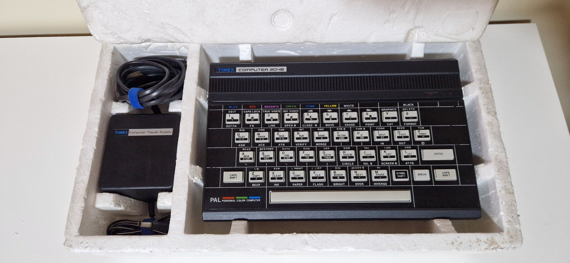 Timex 2048 - A funcionar