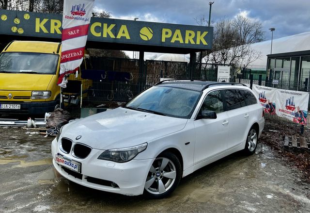 BMW E61 525D // 2007 // Klima // Skóry // Automat // Alu // Zadbana