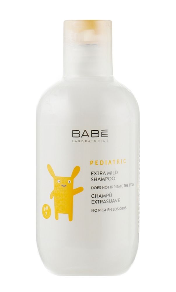 Супер мʼякий дитячий шампунь Babe Laboratorios Extra Mild Shampoo