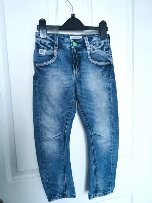 Spodnie dżinsowe chłopięce 116 Reserved niebieskie