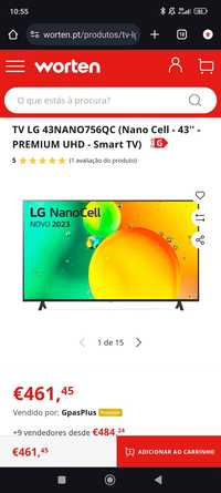 Smart TV LG 43 polegadas