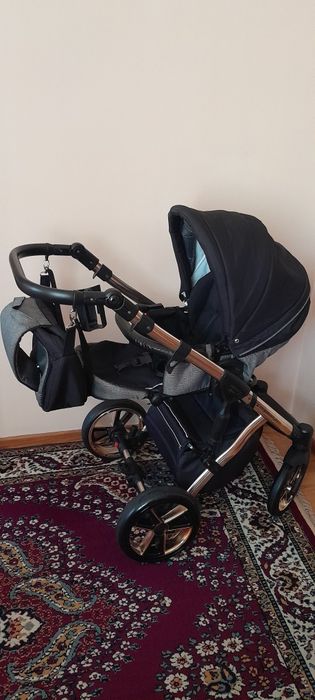 Дитяча коляска baby merc faster style 3 в 1 в чудовому стані