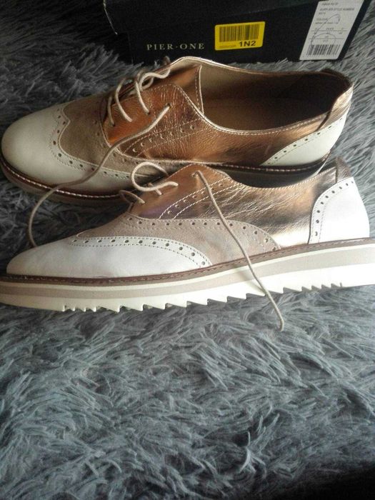 Туфли оксфорды Pier One кожа