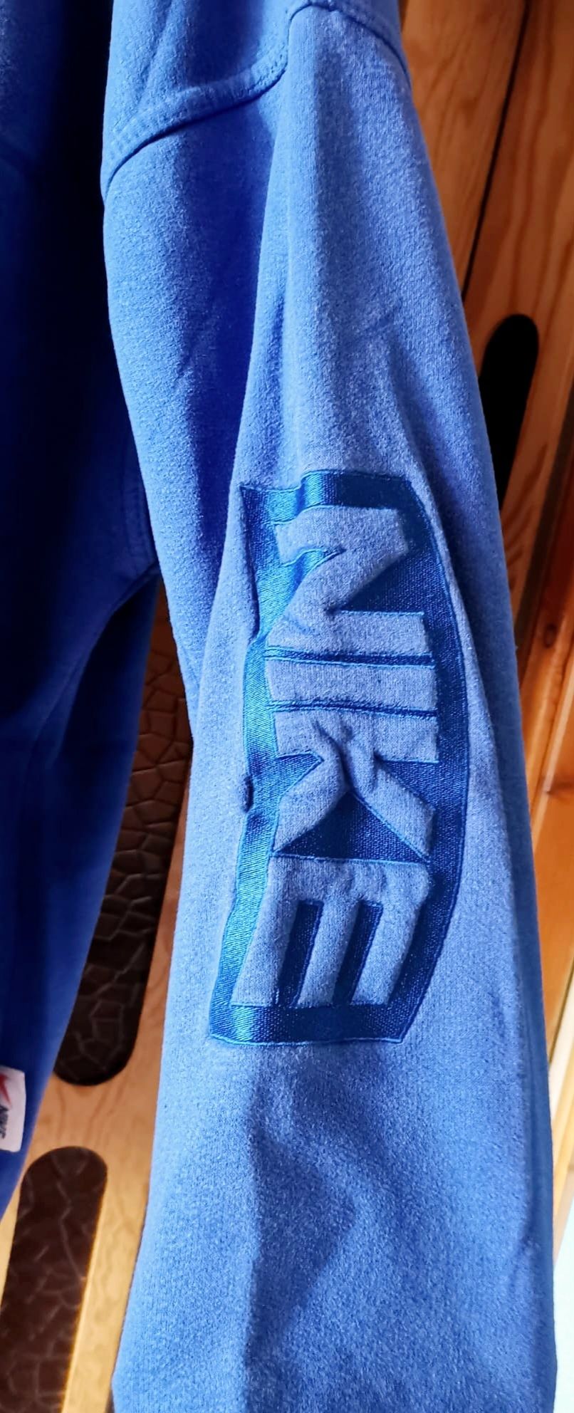 Niebieska bawełniana bluza firmy Nike, XXL