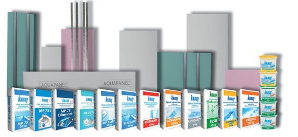 Гипсокартон фирменный кнауф всех размеров по самым низким ценам