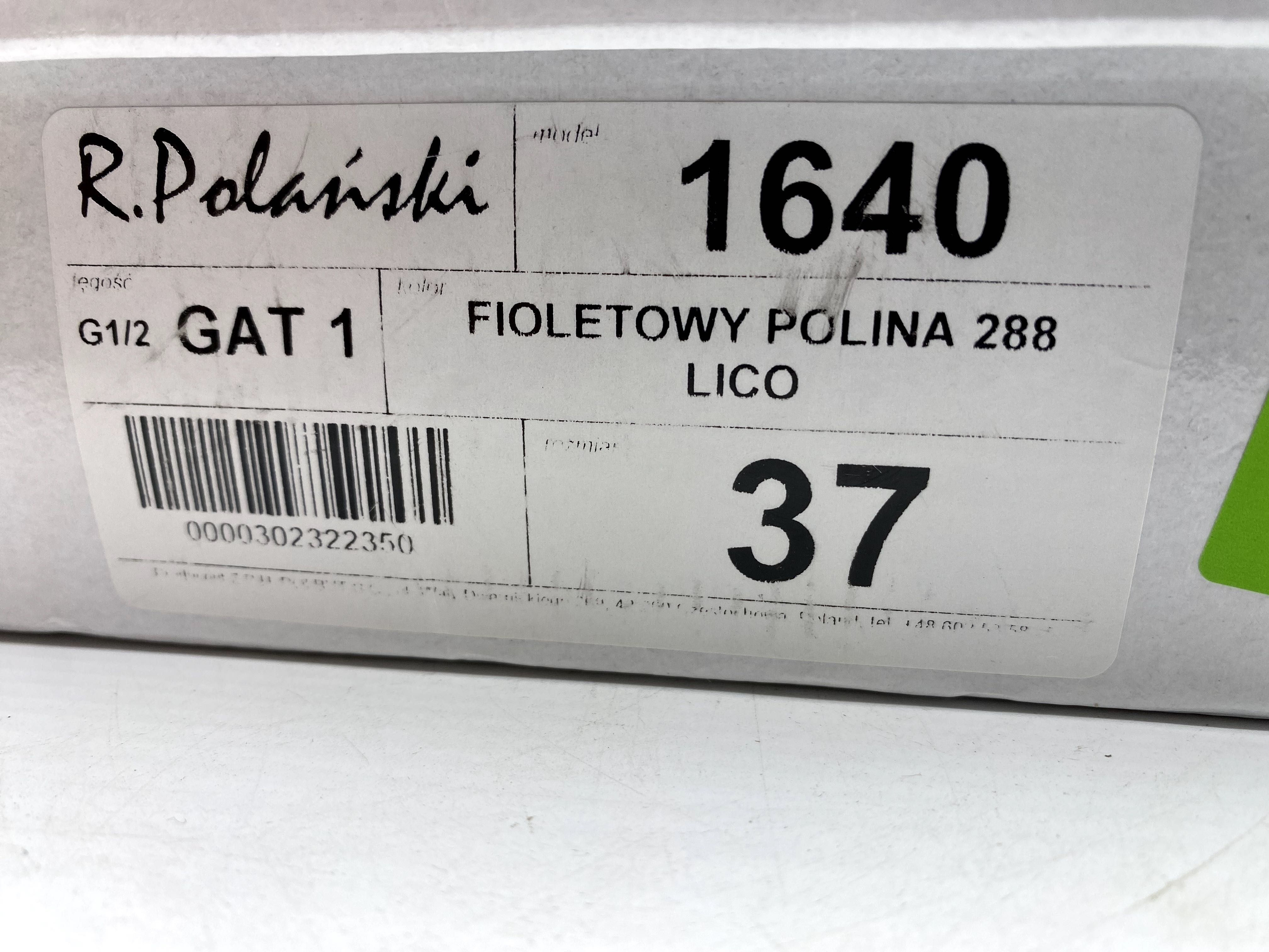 R.Polański Sandały 1640 Fioletowy rozmiar 37