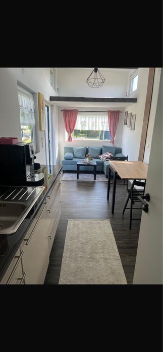 Domek mobilny na kołach caloroczny