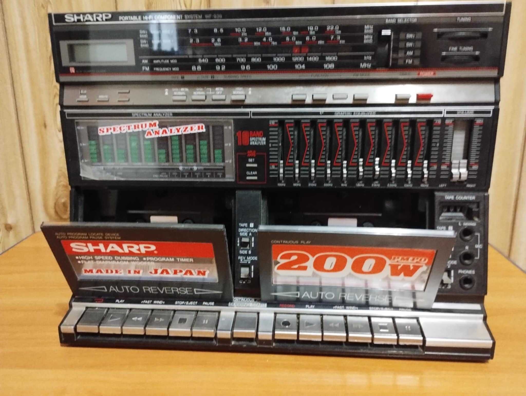 Магнітофон SHARP WF-939