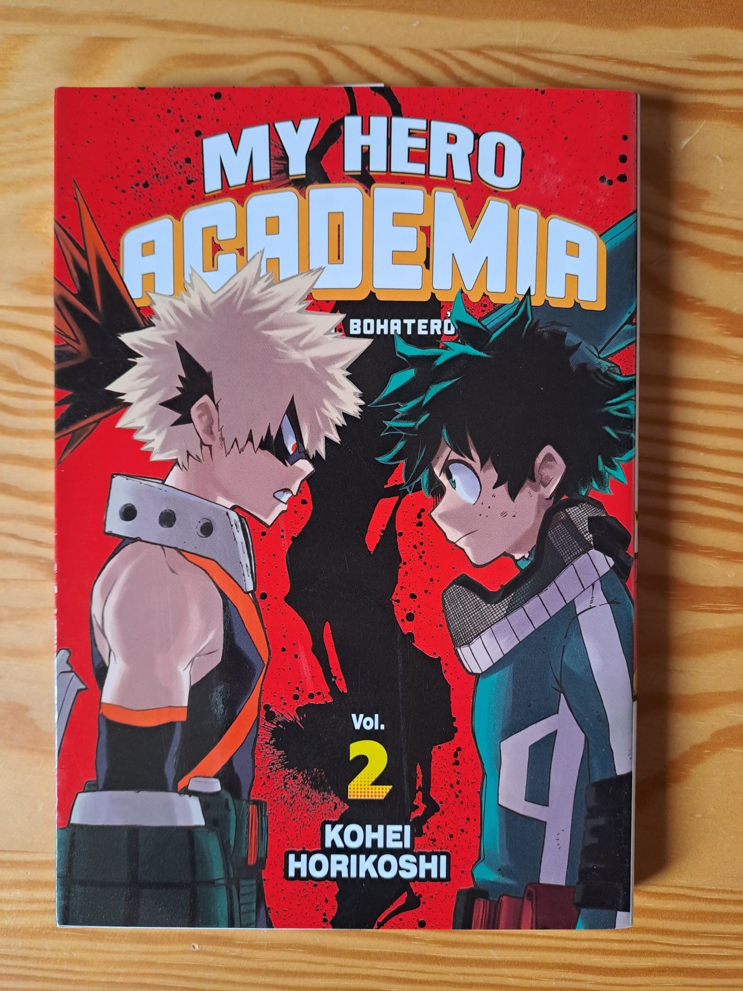 My Hero Academia (tom 2) manga; K. Hirikoshi